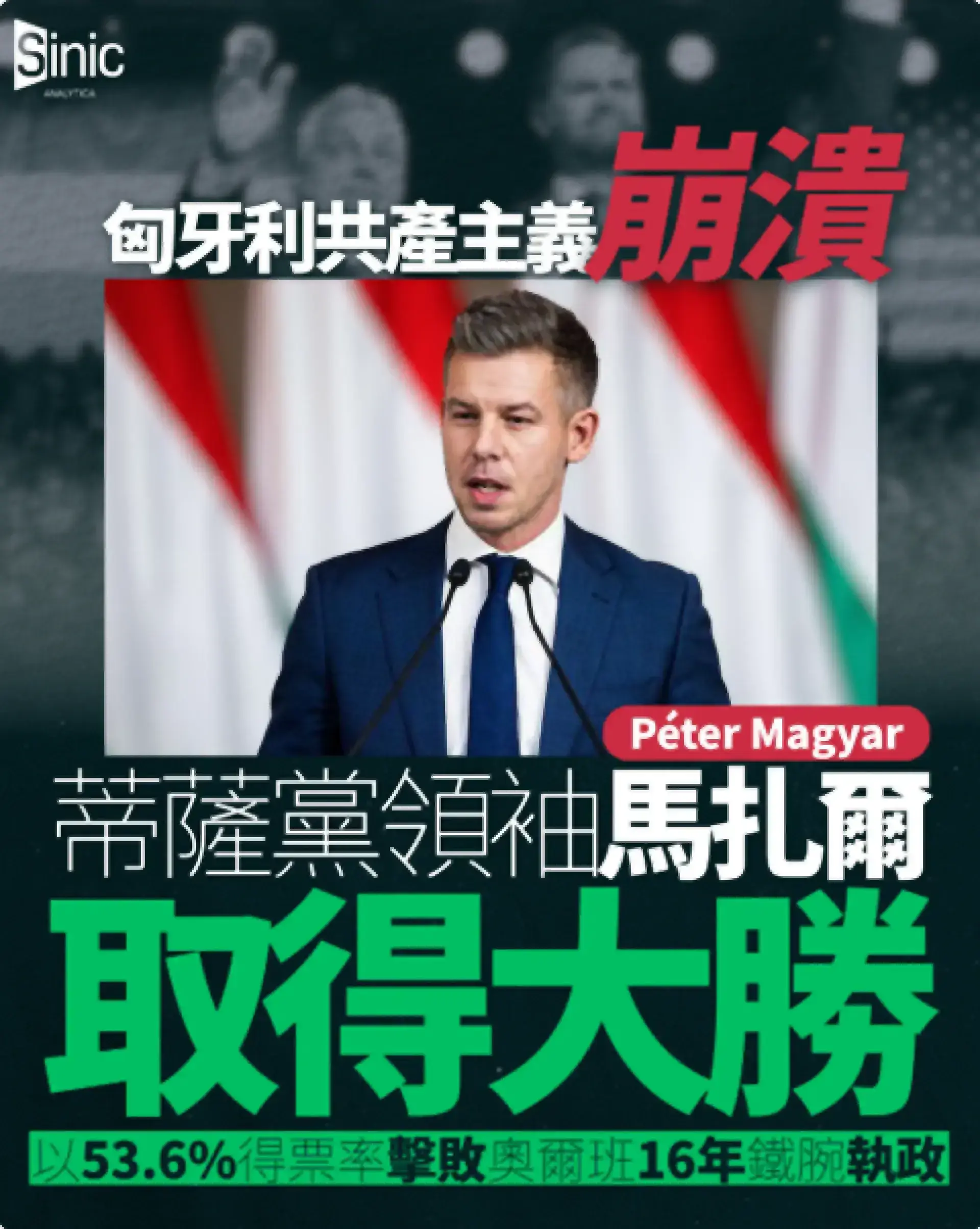 萬斯站台也救不了 曾經盟友終結匈牙利奧爾班16年執政